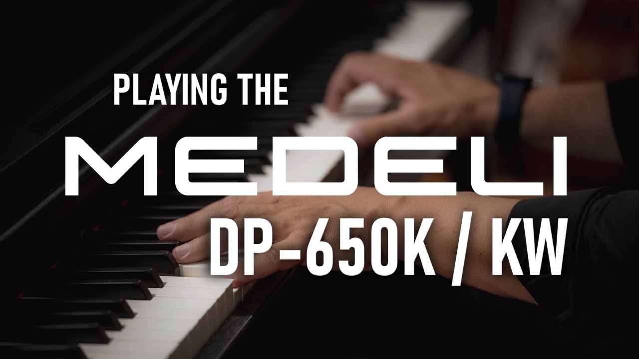 MEDELI DP-650KW digital piano | What does it sound like? | Part 1/3