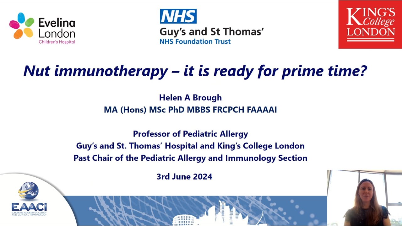 Nut Immunotherapy - is it ready for prime time?