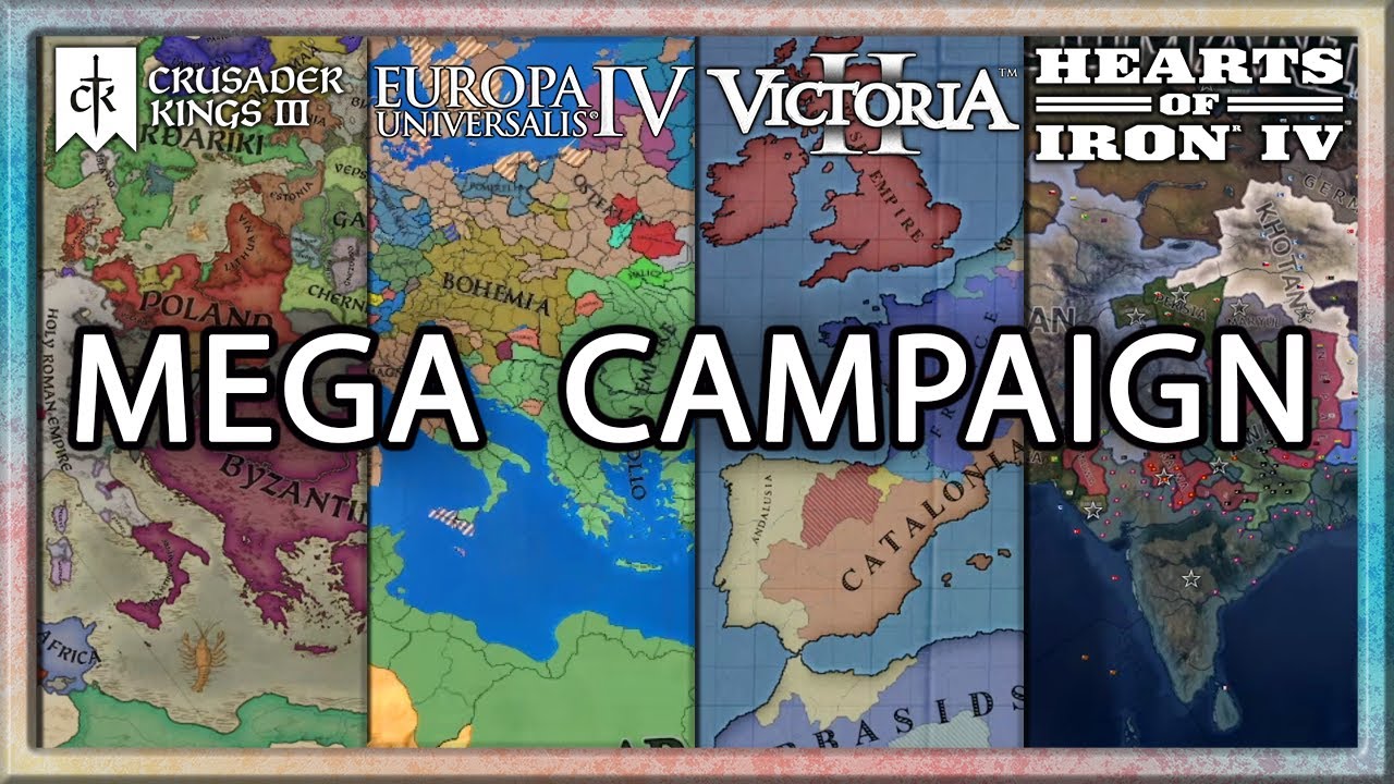 Mega Campaign: CK3 to EU4 to Vic2 to Hoi4 - Over 1000 Years of Alt-history