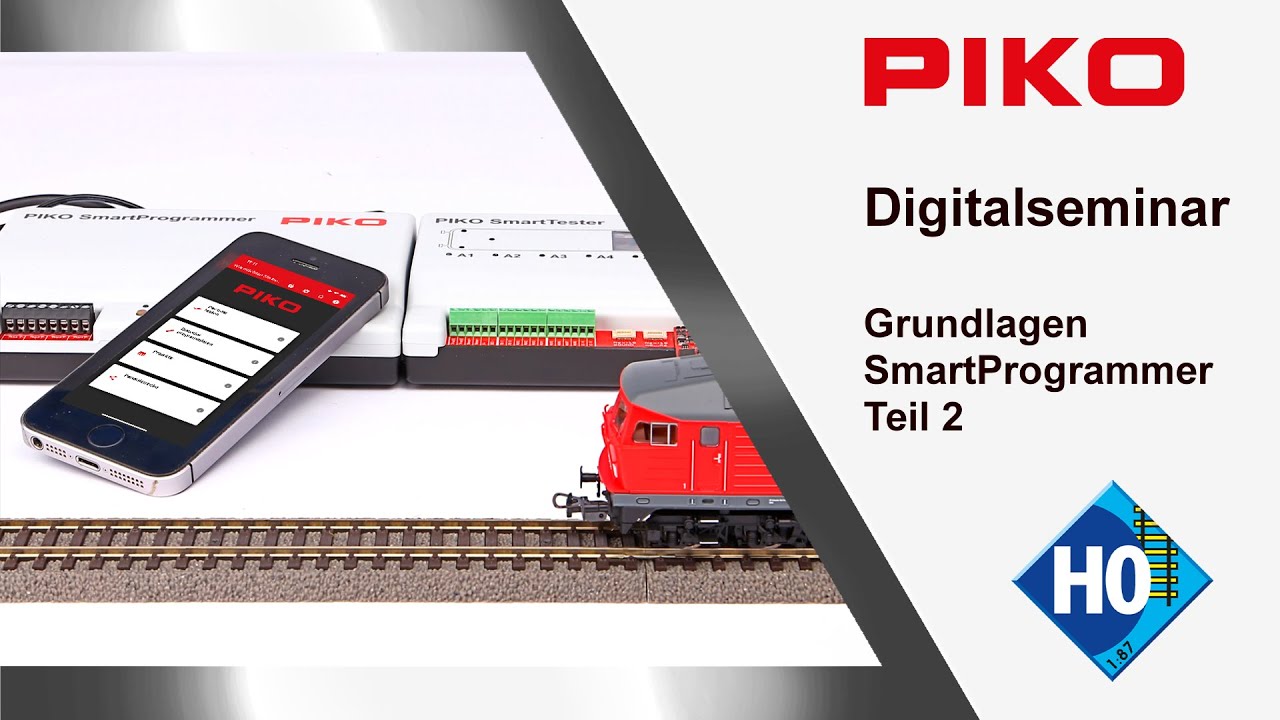 PIKO [D007] Digitalseminar Einstieg PIKO SmartProgrammer / PIKO SmartTester Teil 2