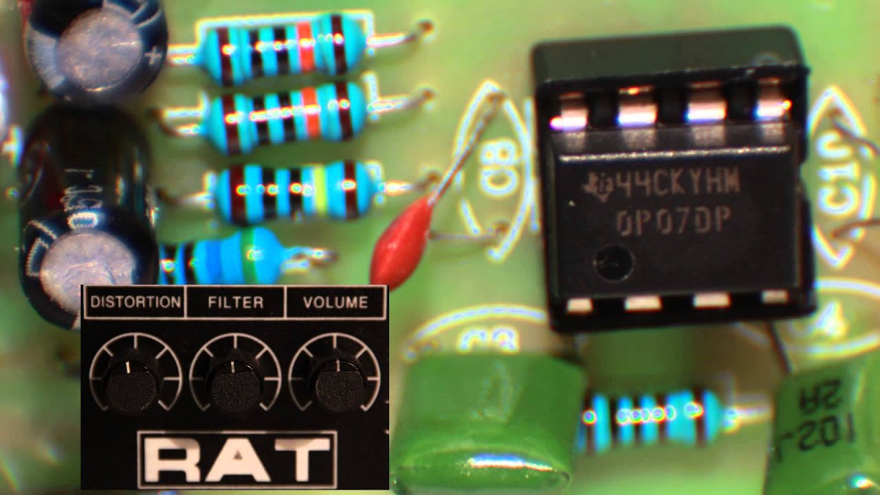 Test PROCO RAT 2 0P07DP VS LM308N CHIP