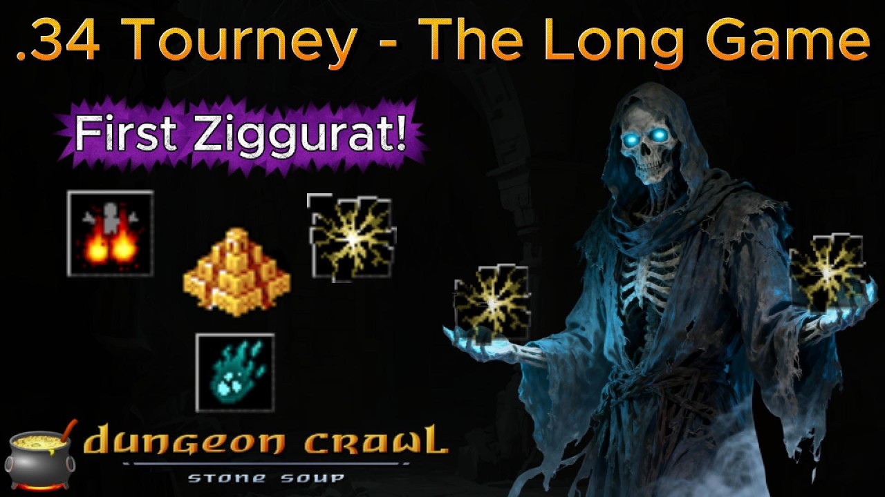 Ziggurat Challenge Run - First Ziggurat | ReEE^Vehumet DCSS .34 Tournament