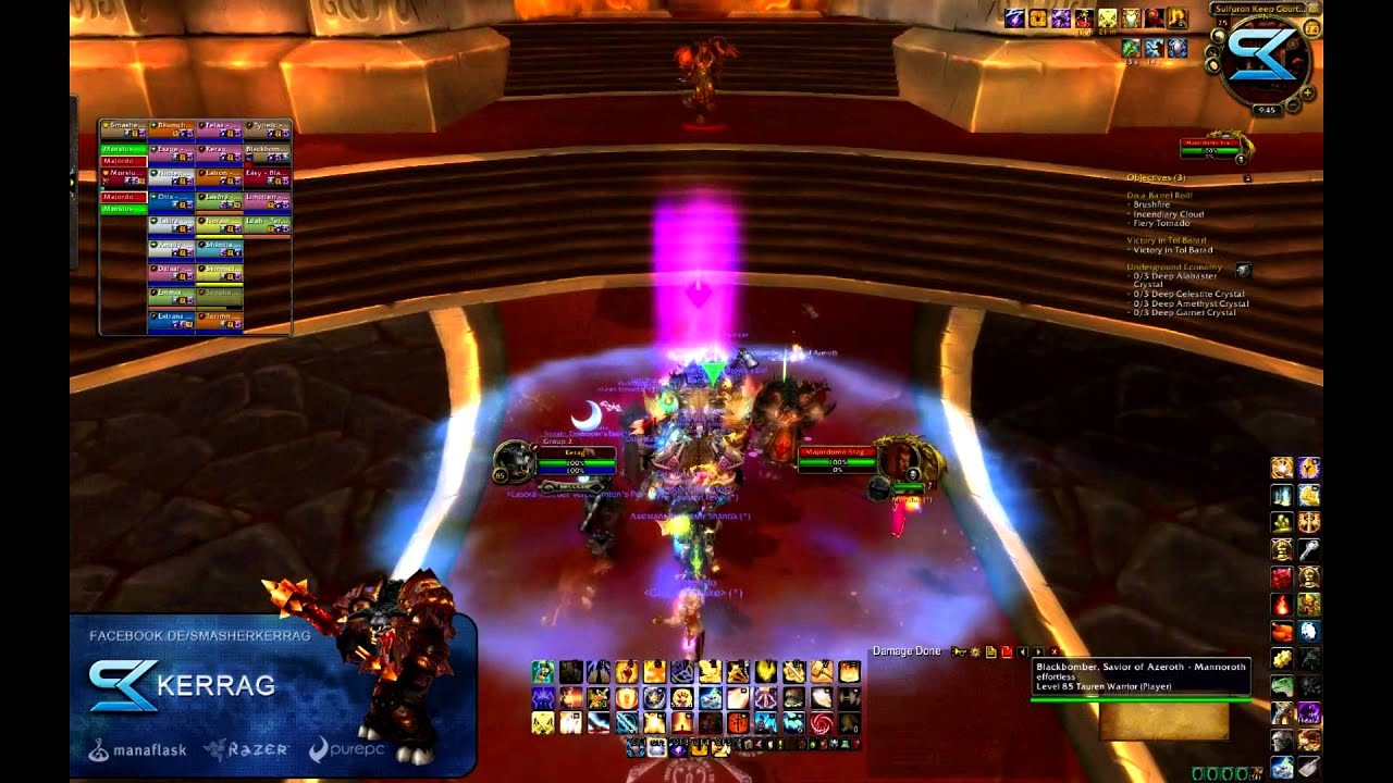 Smasher & Kerrag + Manaflask Community 25 Firelands NM