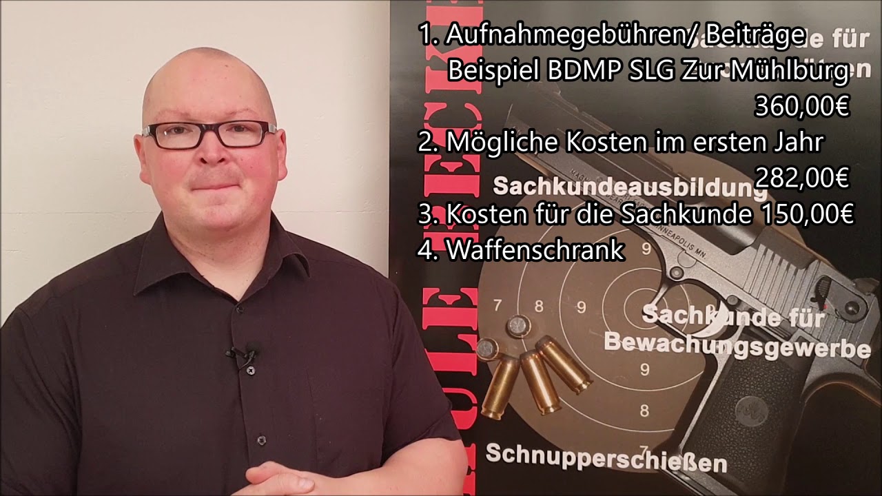 Sportsch&uuml;tze,  Welche Kosten kommen auf mich zu?