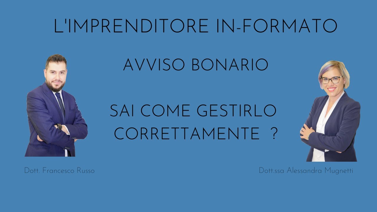 AVVISO BONARIO Agenzia delle Entrate | Che cos'&egrave; e come comportarsi nel caso in cui si riceva !