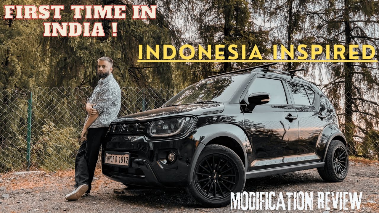 Maruti Suzuki IGNIS - Only 1 in India | Modification review | Car of the famous @Devak237