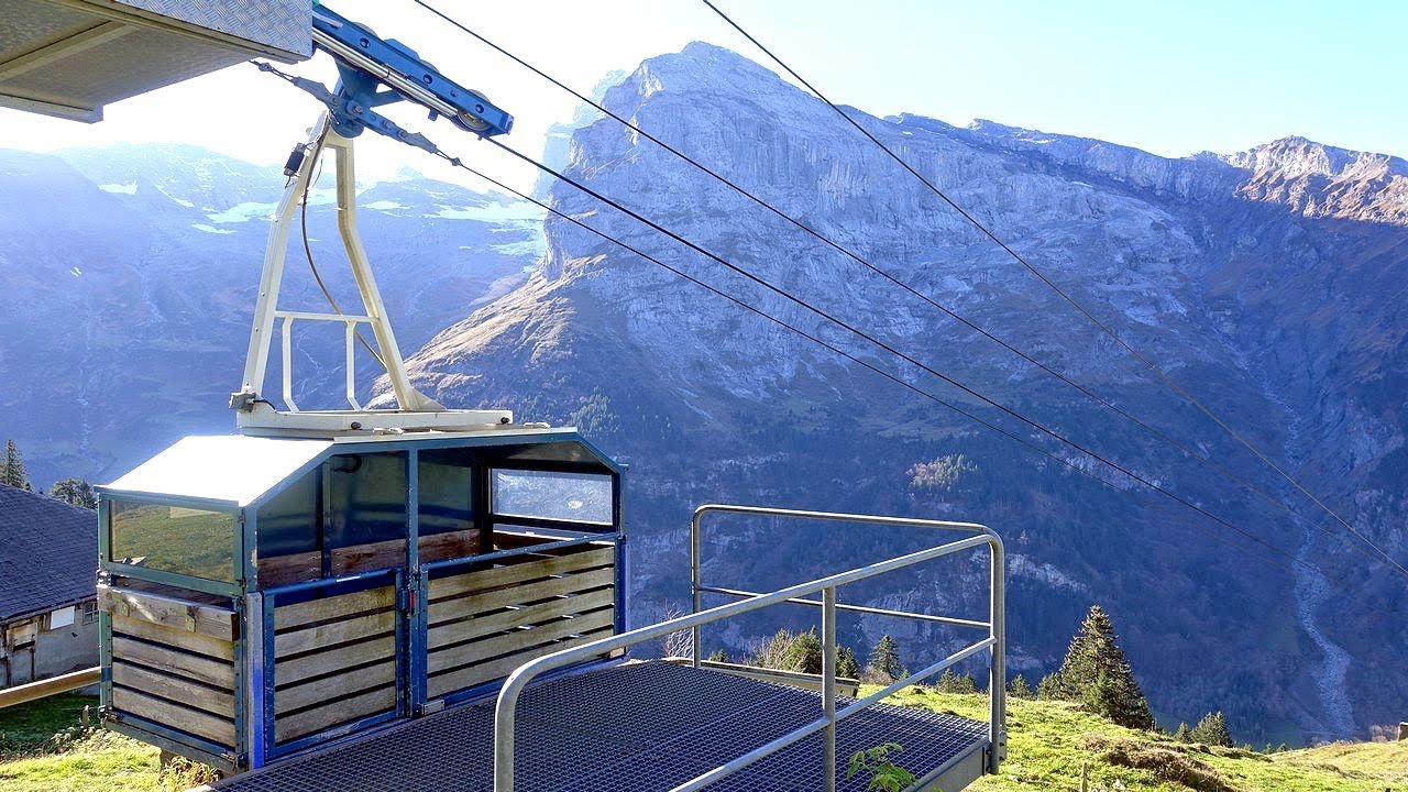 Alp Dagenstal - Nicht öffentliche Seilbahn in Engelberg