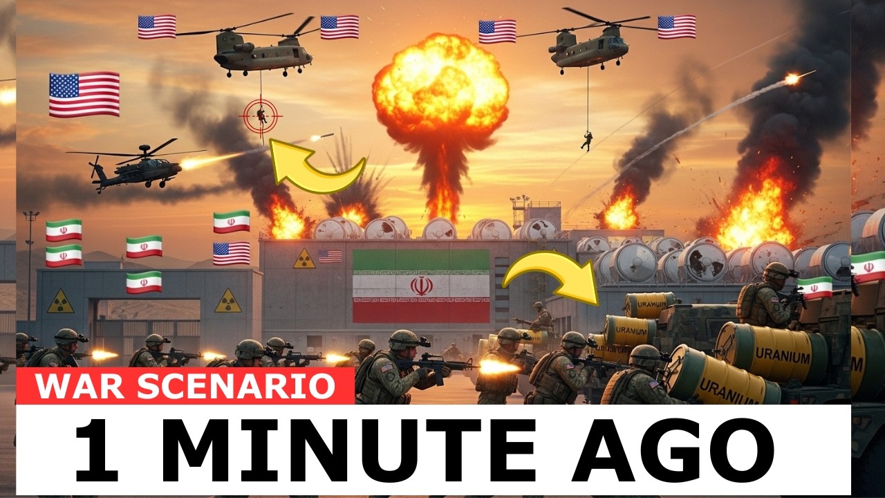 US Army Rangers ASSAULT Iranian Enrichment Plant 400kg Uranium EXTRACTED in 48-Hour (Fictional)