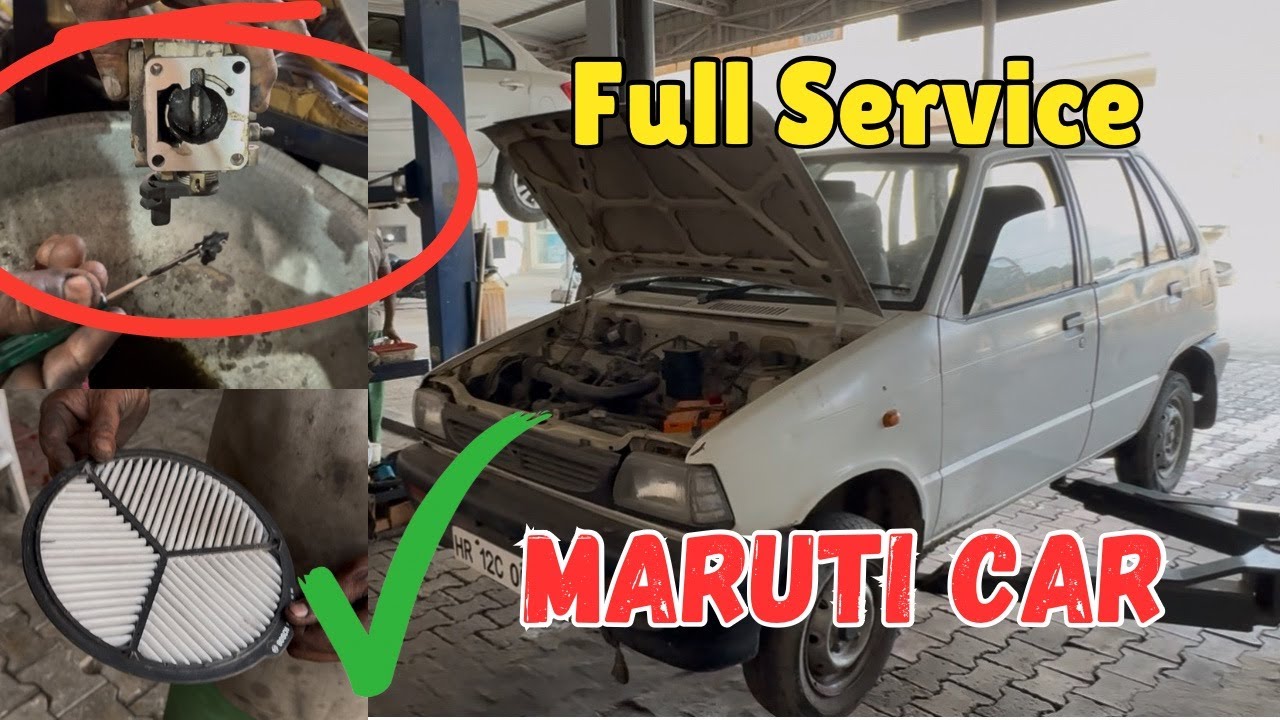 Maruti Car 800 Full Service Video