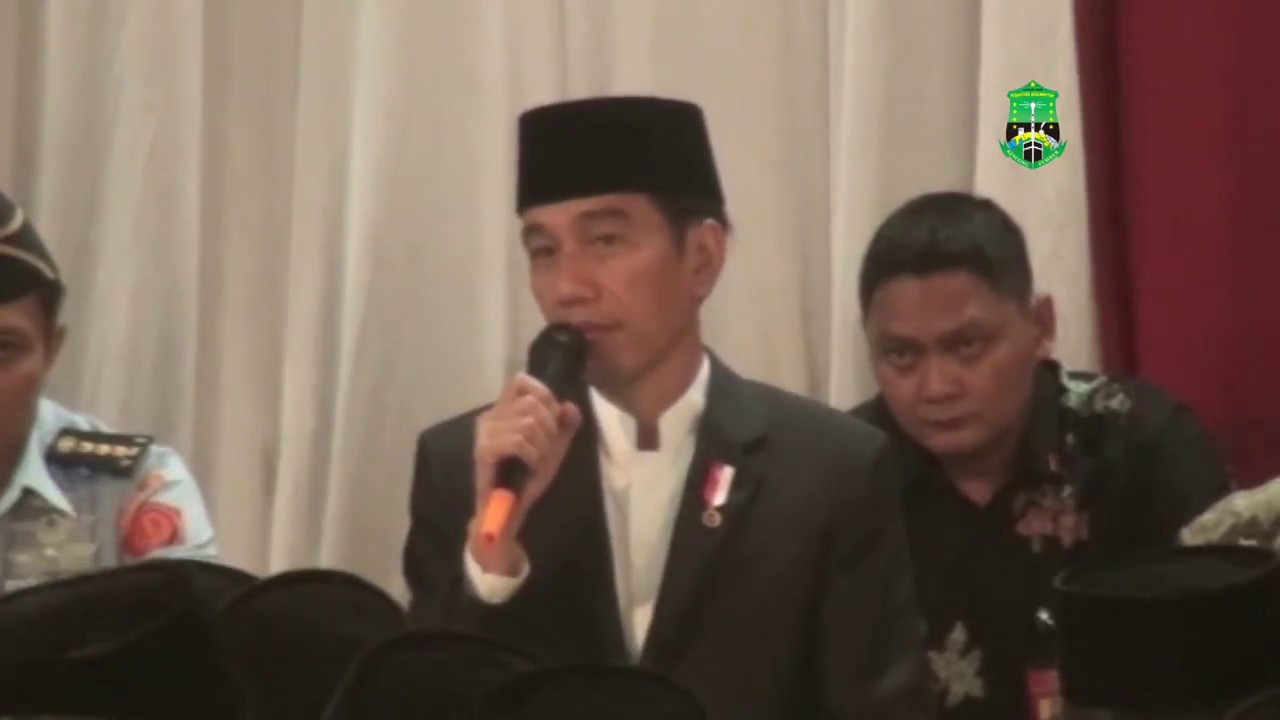 Kunjungan Presiden RI | Ir. H. Joko Widodo ke Jember Di Pon Pes Assunniyyah Kencong Jember