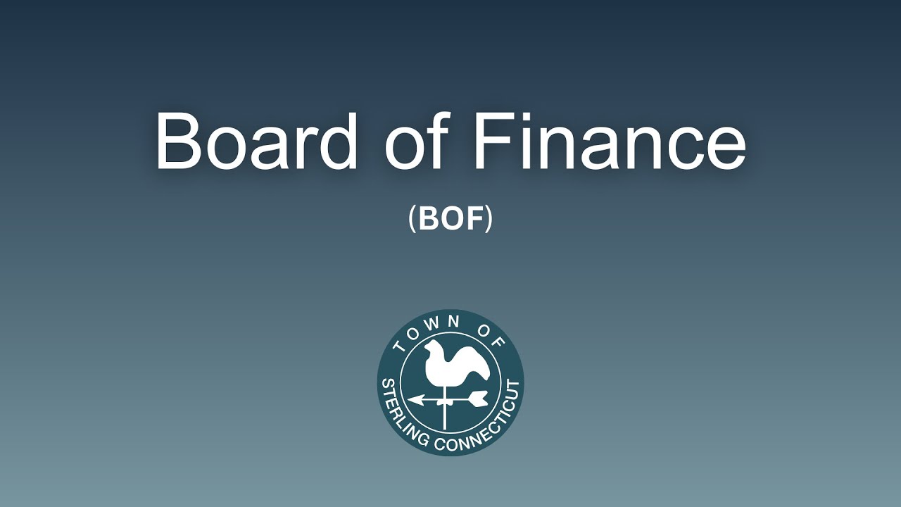 Sterling BOF-Regular Meeting - 12/10/2025