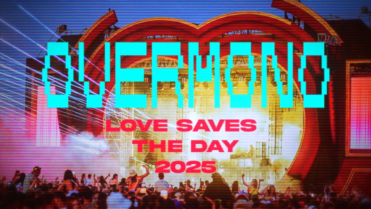 Overmono in the rain - DJ Set Highlights - Love Saves The Day 2025 - Shot on a JVC Camera