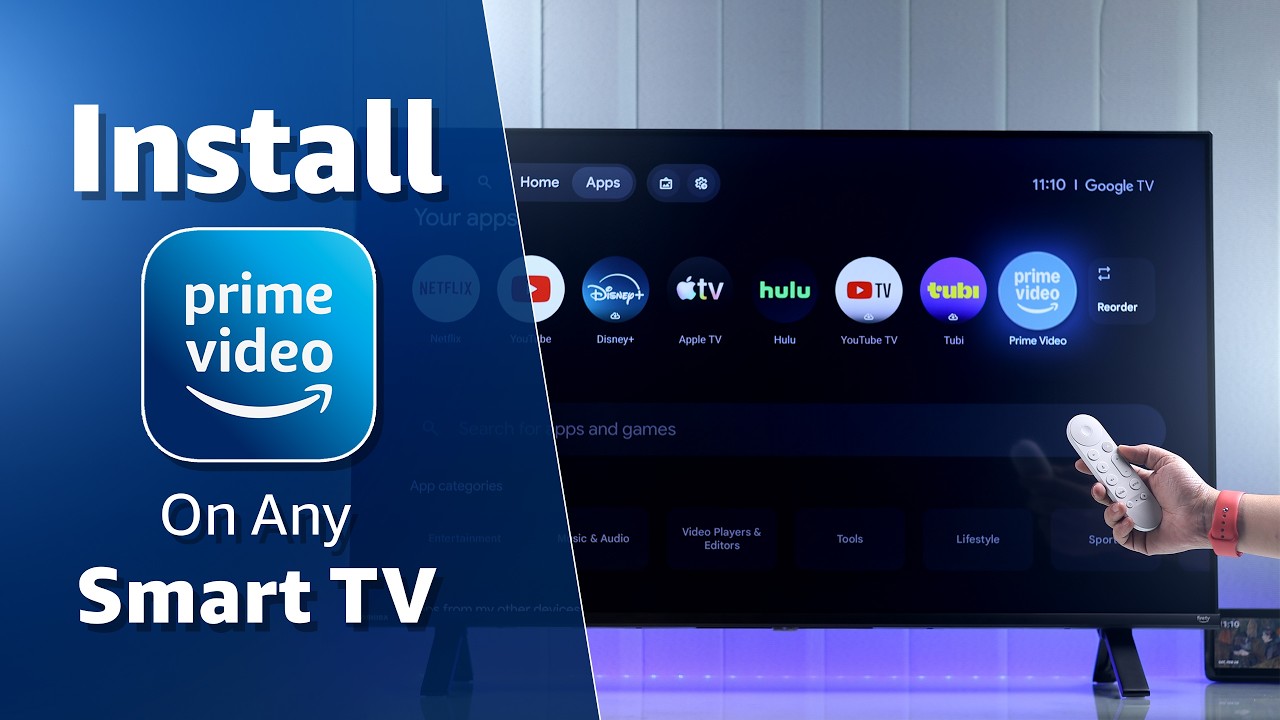 How to Install Amazon Prime Video on Any Smart TV!