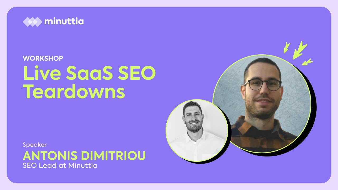 Workshop:  Live Saas SEO Teardowns