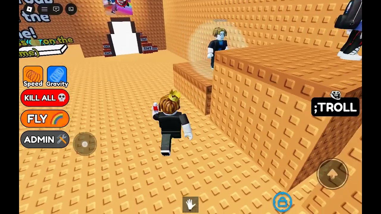 Playing troll tower