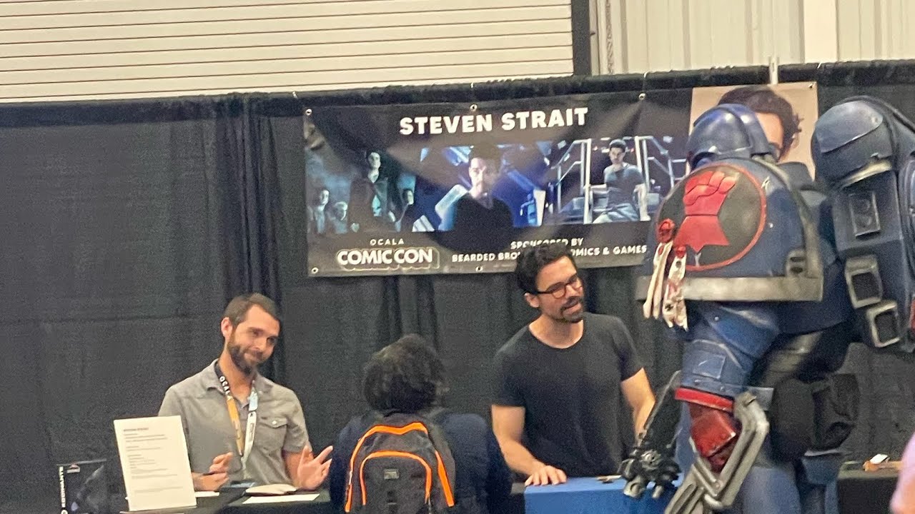 The Expanse Actor Steven Strait Talks Early Career and Sky High At Ocala Comic Con