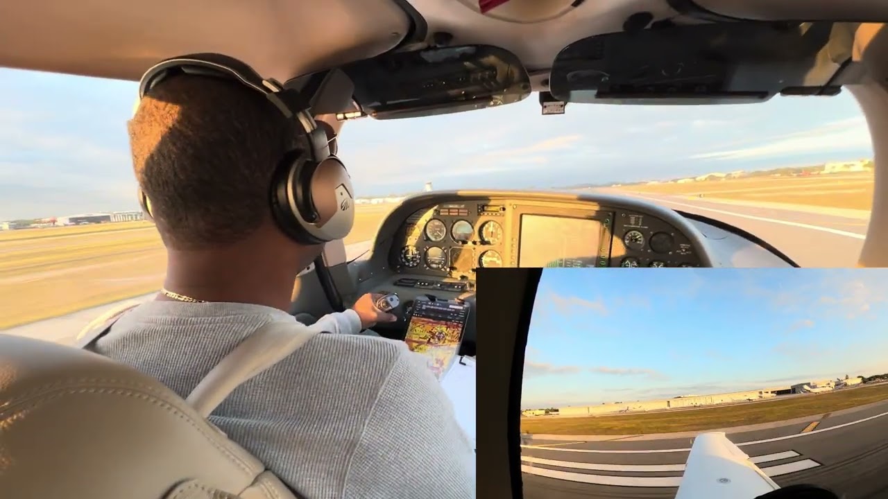KFXE￼ Fort Lauderdale, Florida to Kingston North Carolina KISO #cirrussr22 #aviation 