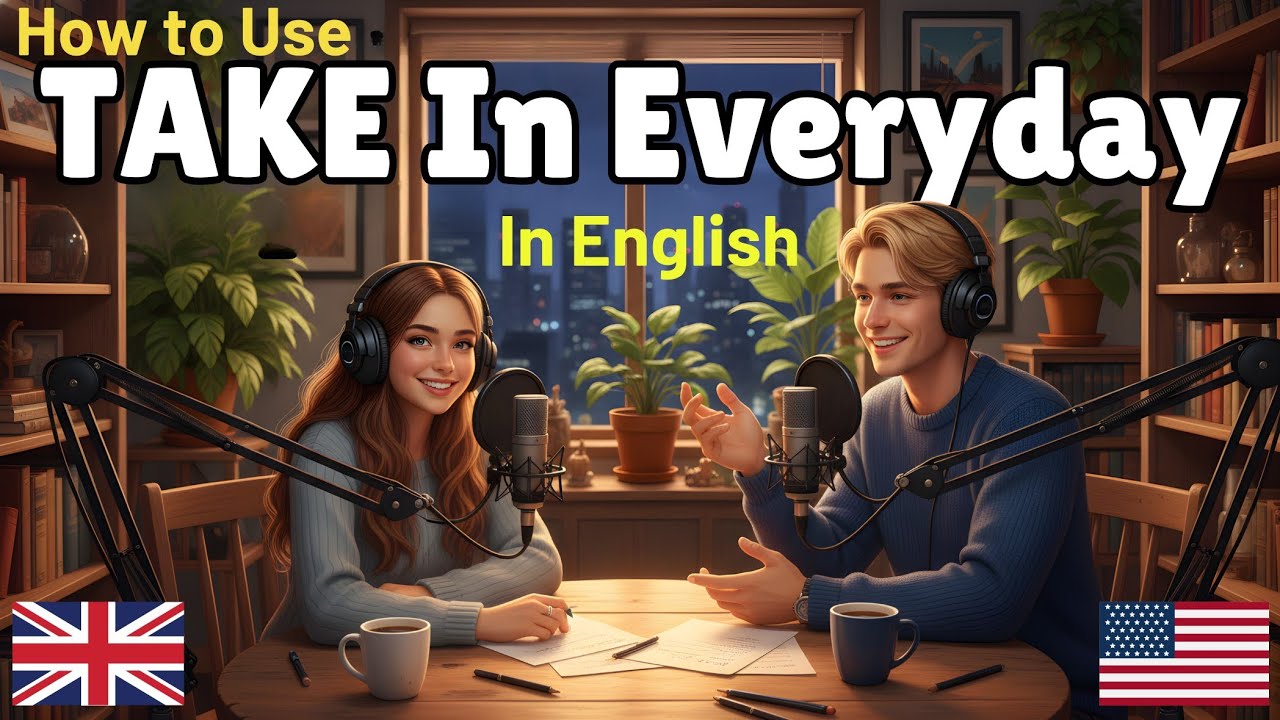 How to Use “Take” in Everyday English | English Conversation Practice