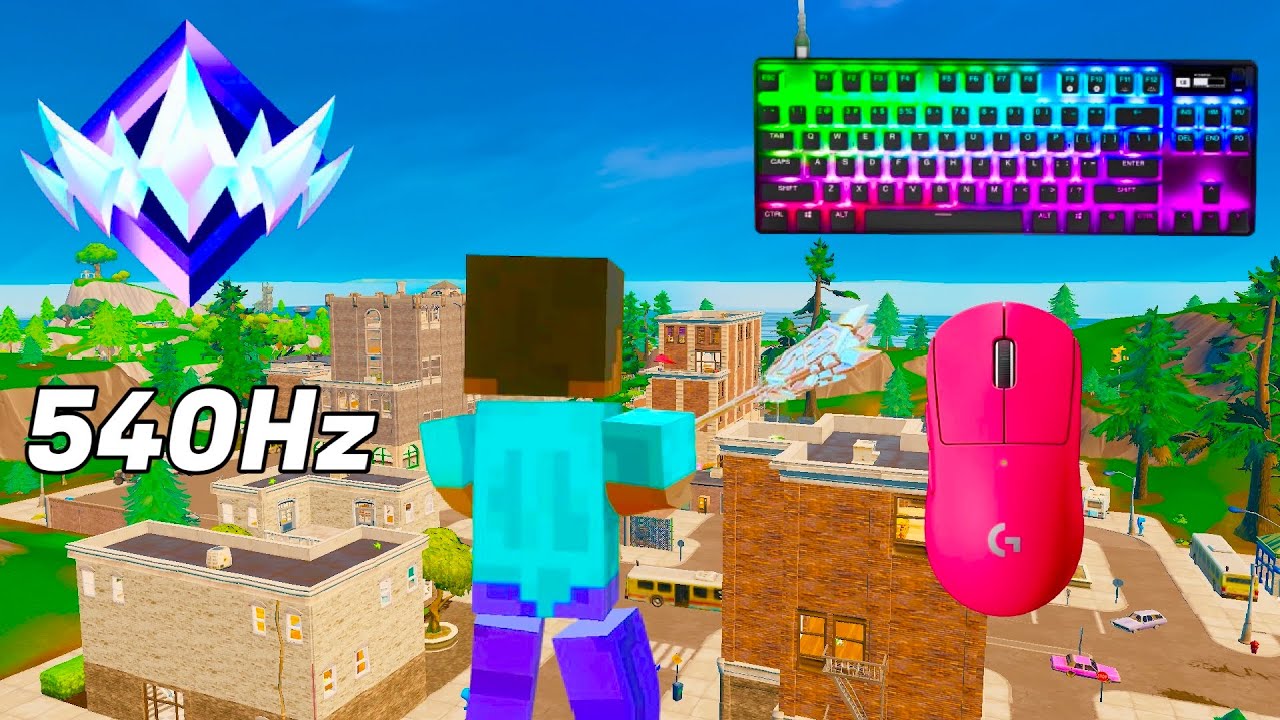 Fortnite Unreal Ranked Reload On PC | Keyboard & Mouse Gameplay | 360 FPS | 4K