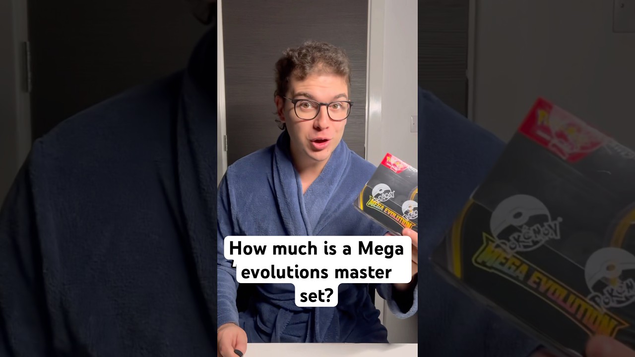 How much will it cost to complete a Pokemon Mega Evolutions master set? #pokemon #mega #tcg #gaming