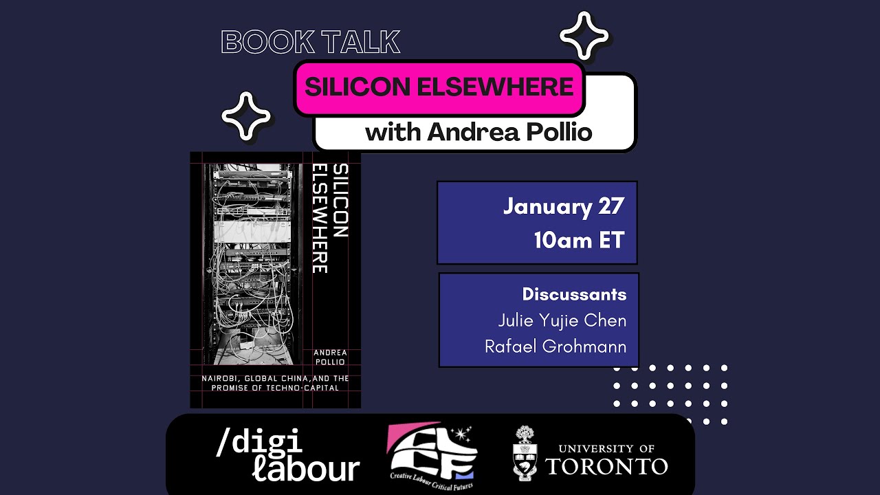 Silicon Elsewhere, Book Talk with Andrea Pollio