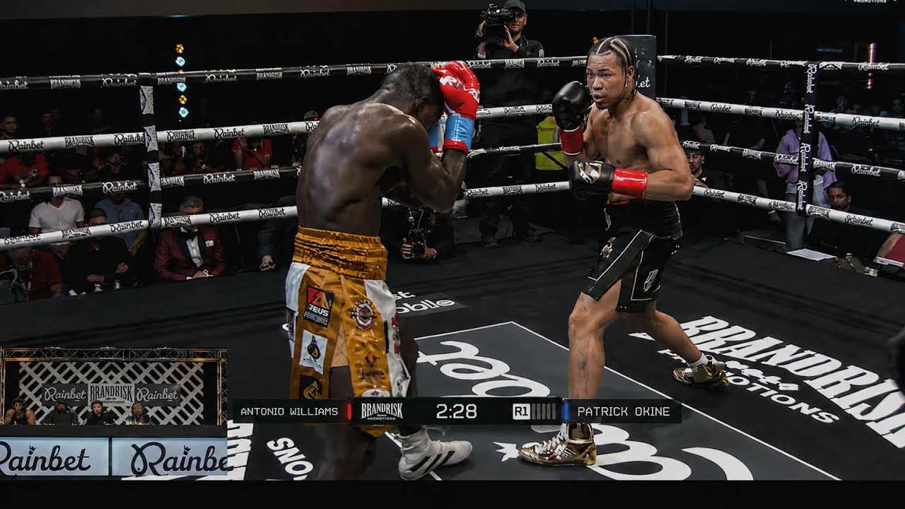 Antonio Bang Williams vs Patrick Okine FULL FIGHT (Adin Ross Boxing Event)