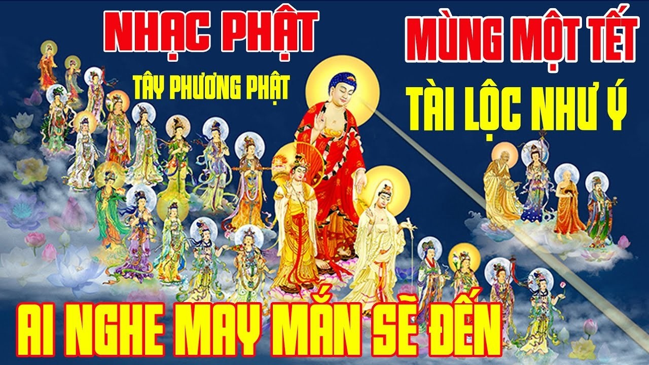 Nhạc Niệm Phật Hay Nhất - Chiêm Ngưỡng Thế Giới Tây Phương Cực lạc Của Phật A DI Đà