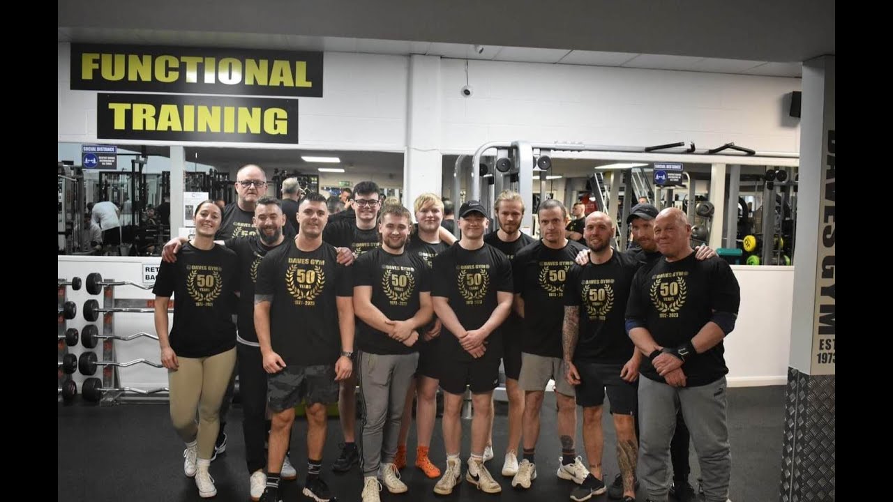 Daves Gym Cheat curl competition