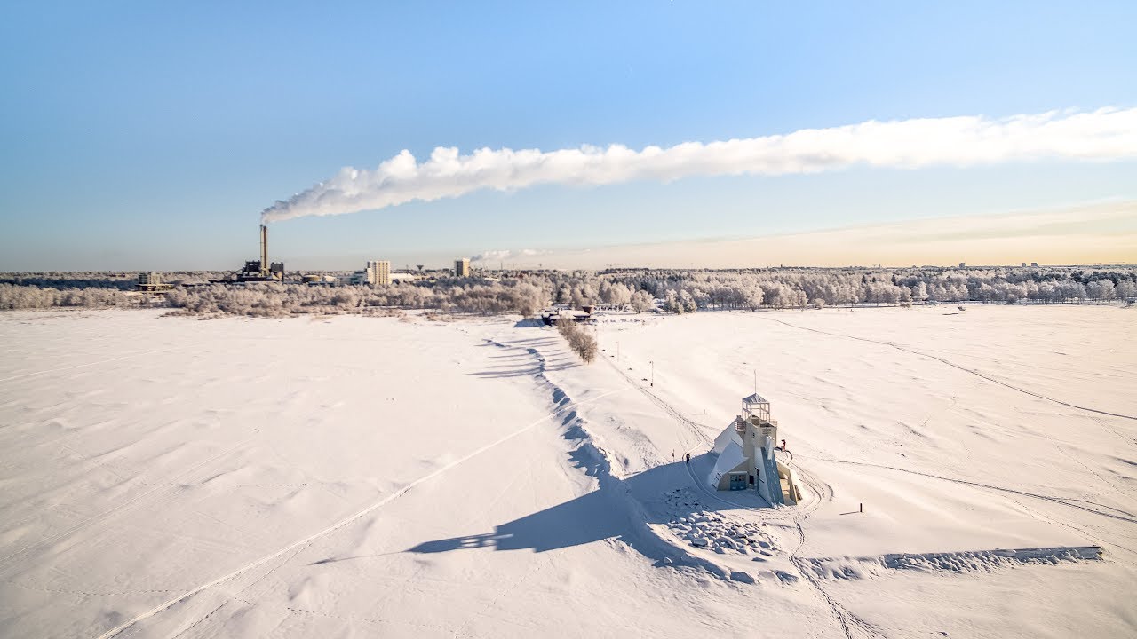 Oulu Finland from Above