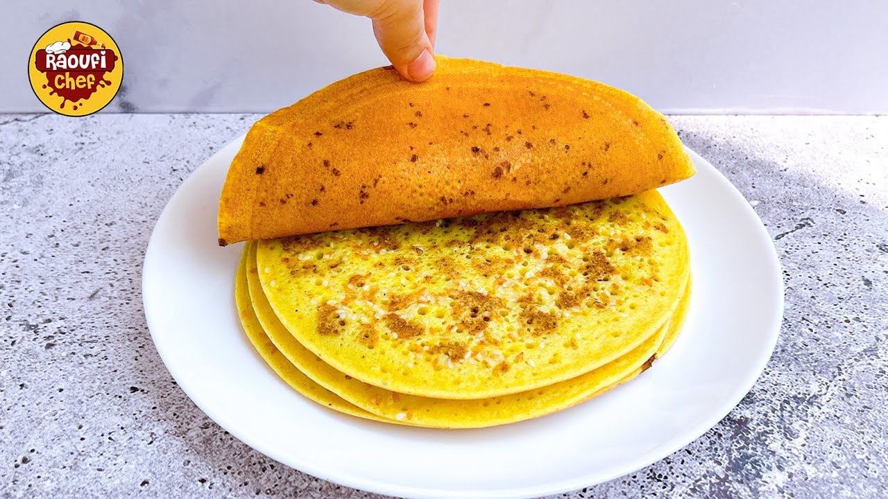 Quick & Easy Flatbread Recipe | No oven | How to make Ragag Bread  | طريقة عمل الخبزه الجنوبيه