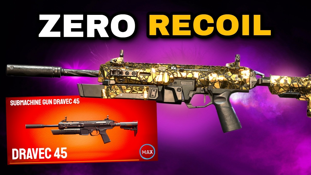 ZERO RECOIL - The Dravec 45 Class Feels like CHEATING in BO7!