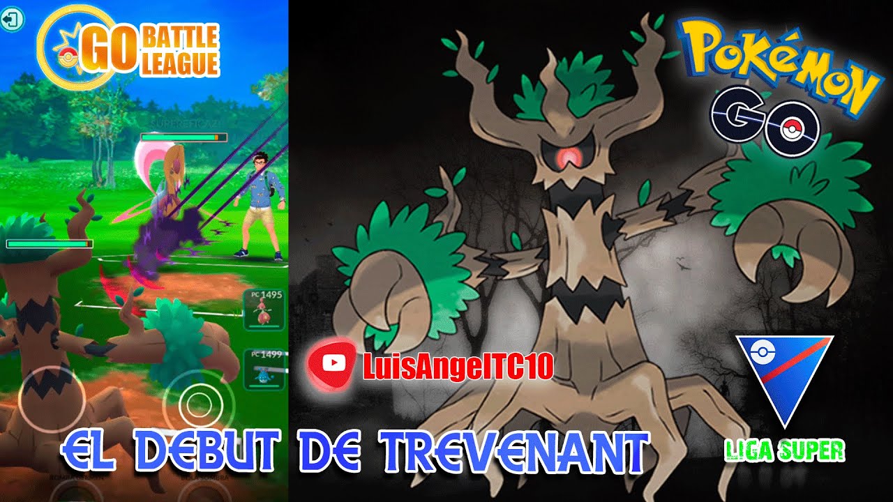 TREVENANT llega fuerte a la LIGA SUPER 1500 - GO BATTLE LEAGUE - Pokémon Go PvP