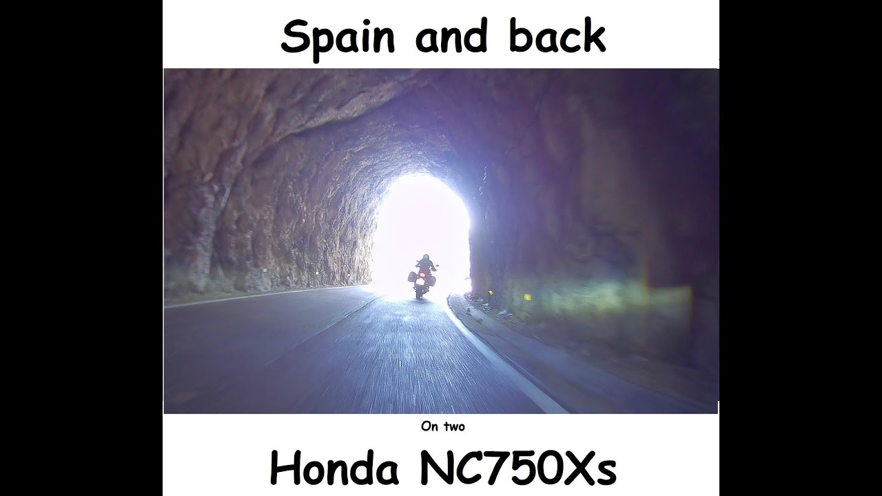 Two Honda NC750Xs Touring to Spain and back