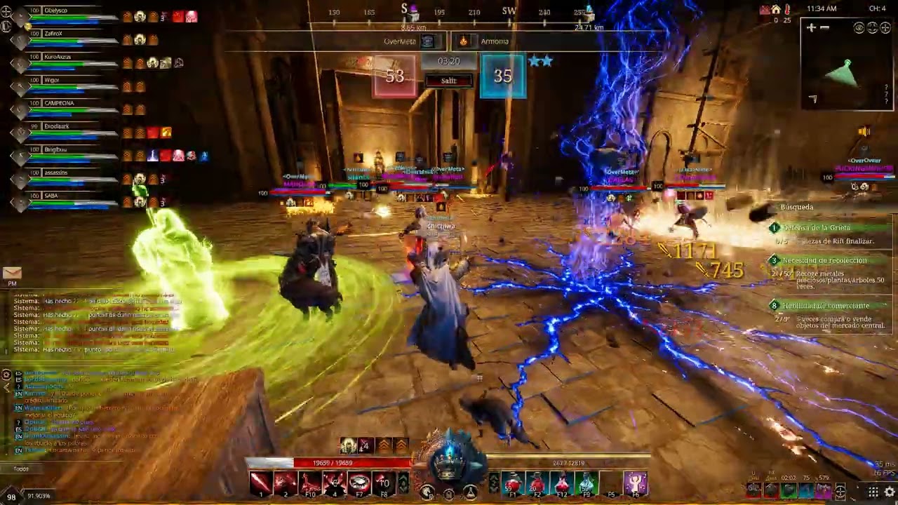 The Quinfall.- Overmeta vs Armonia