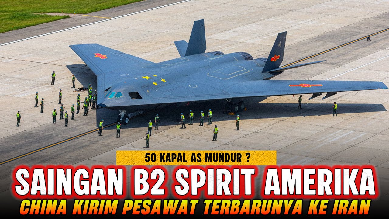 CHINA KELUARKAN H-20‼️BERI DUKUNGAN PENUH IRAN DARI ANC4MAN AS ?
