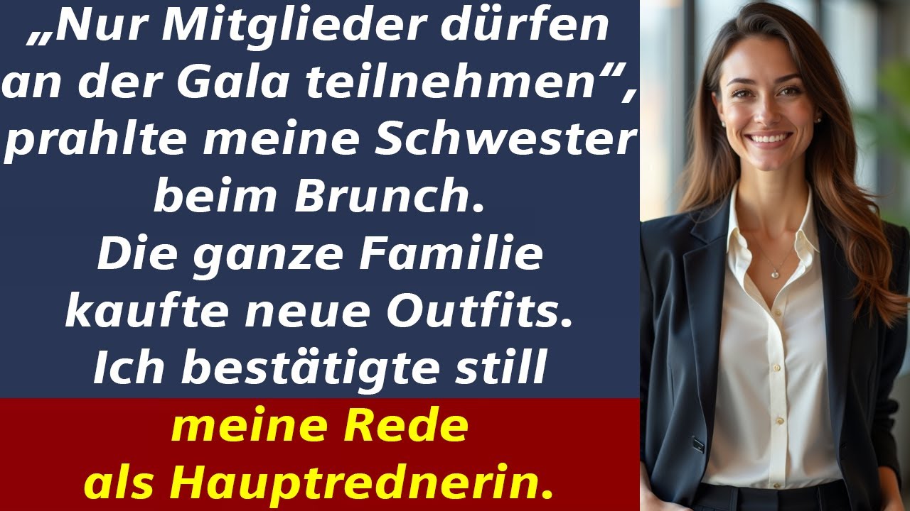 BEIM BRUNCH BEKAM SCHWESTER DEN CLUB — ICH EINE KÖNIGLICHE EINLADUNG