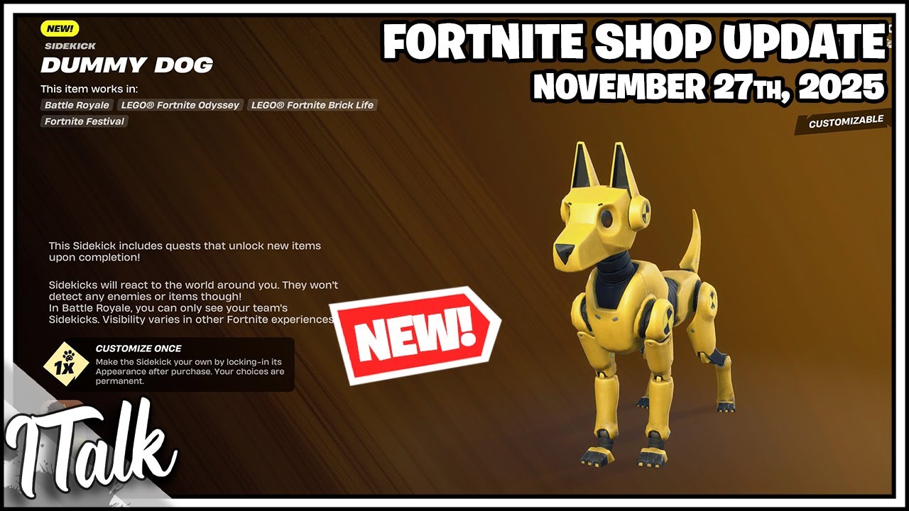Магазин Fortnite: *НОВЫЙ* ПИТОМЕЦ-МАЛЫШ! [27 ноября 2025 г.] (Fortnite, Глава 6)
