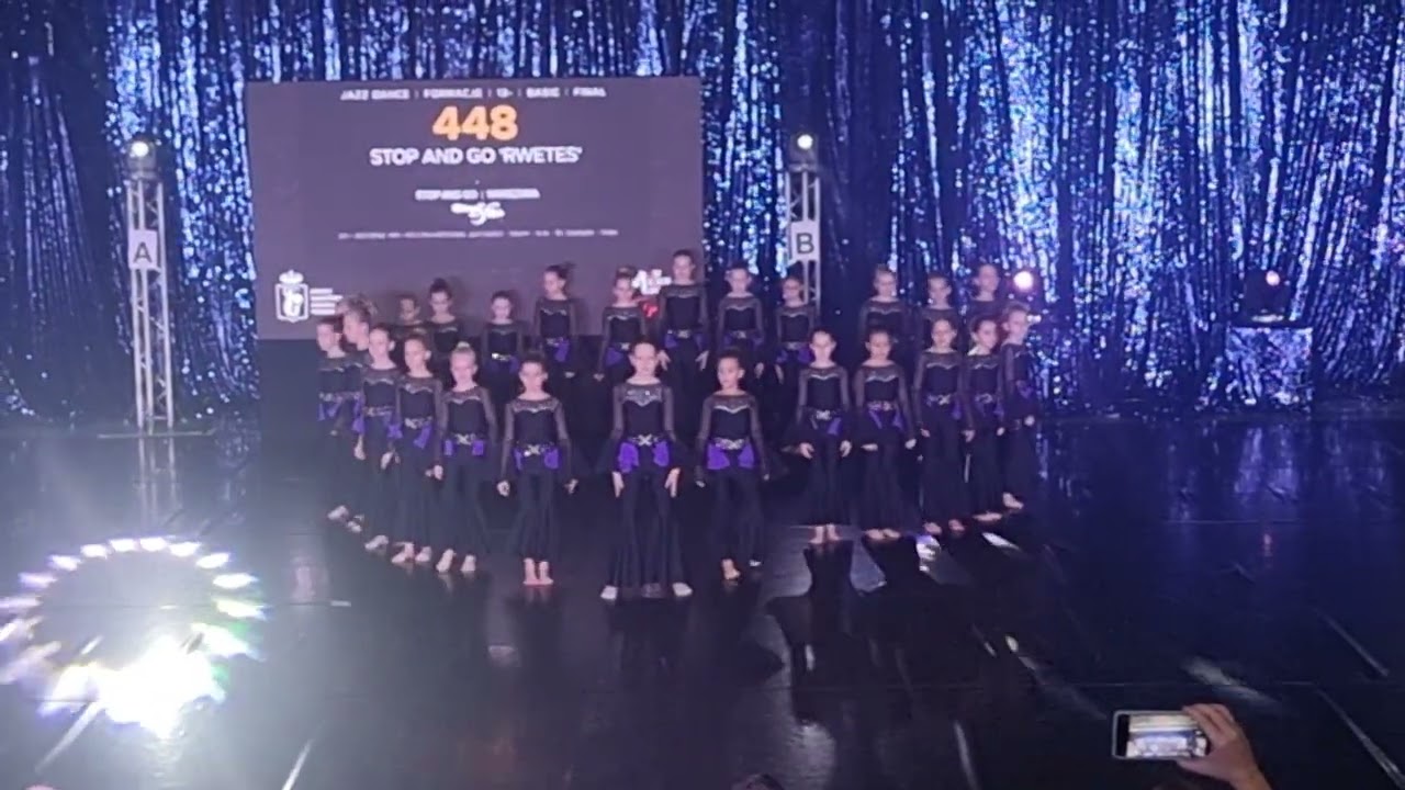 Rwetes, Turniej Tańca Sportowego 2024, Jazz Formacje do 12lat, I miejsce