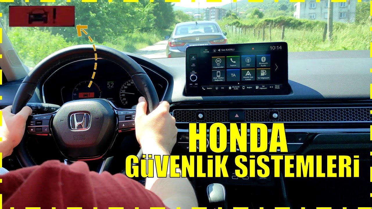 ÇARPIŞMA HAFİFLETİCİ FREN SİSTEMİ, AKILLI HIZ SABİTLEME VE DAHA FAZLASI | HONDA CİVİC