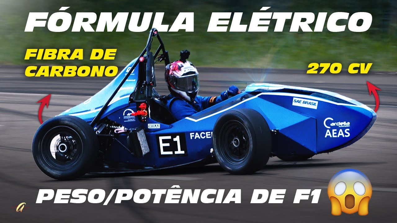 250 MIL REAIS, 270 CV E MUITA FIBRA DE CARBONO! Andamos no Fórmula feito por universitários!