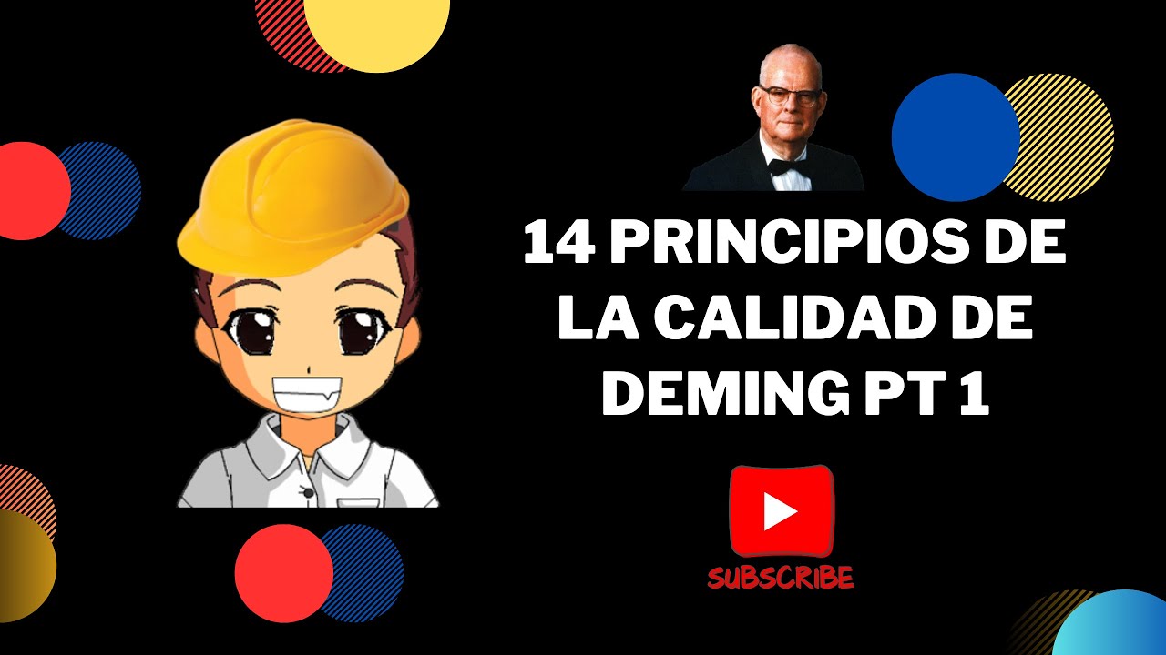 ¿Cuáles son los 14 PRINCIPIOS DE LA CALIDAD DE DEMING? PT 1 - Principios de la gestión de la calidad