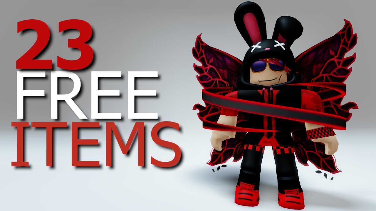 GET 23 ROBLOX FREE ITEMS 😳😱 2023