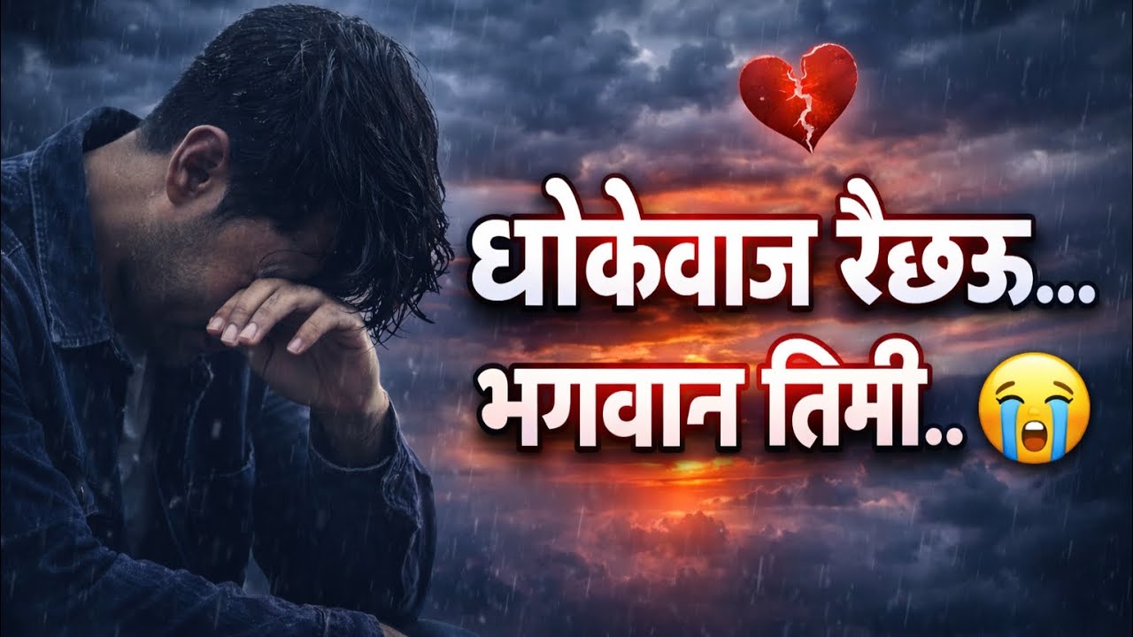 Nisthuri raichau daiba timi /new nepali sad song