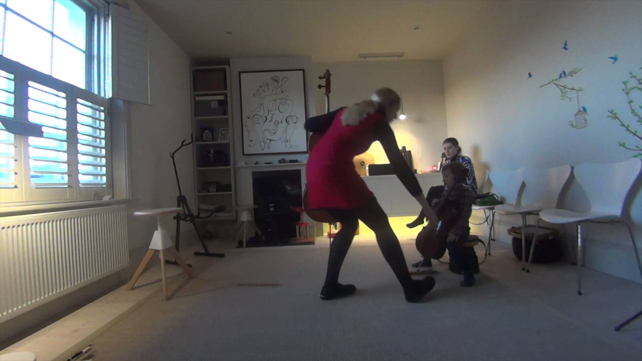 Suzuki Pre Twinkle Lesson with 3 year old boy