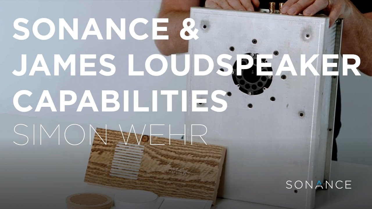 Sonance | Sonance & James Loudspeaker Capabilities