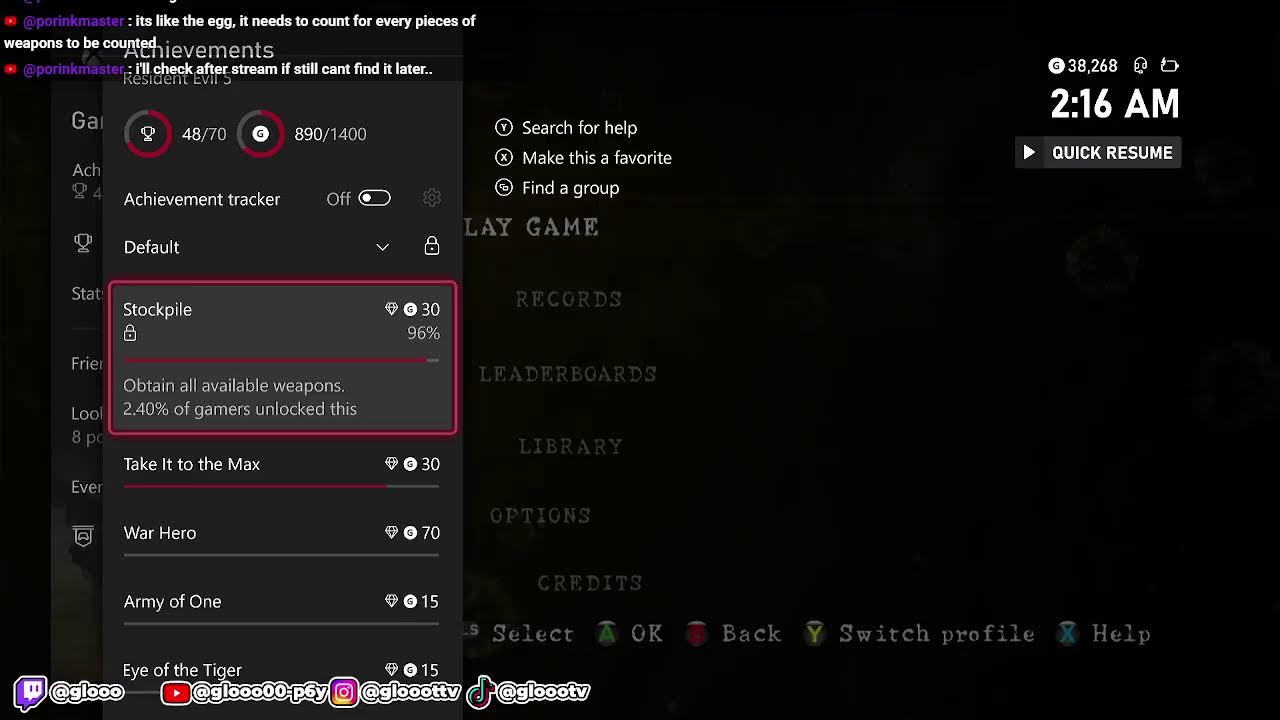 Lets get a lot of it done guys! | Resident Evil 5 100% Journey |