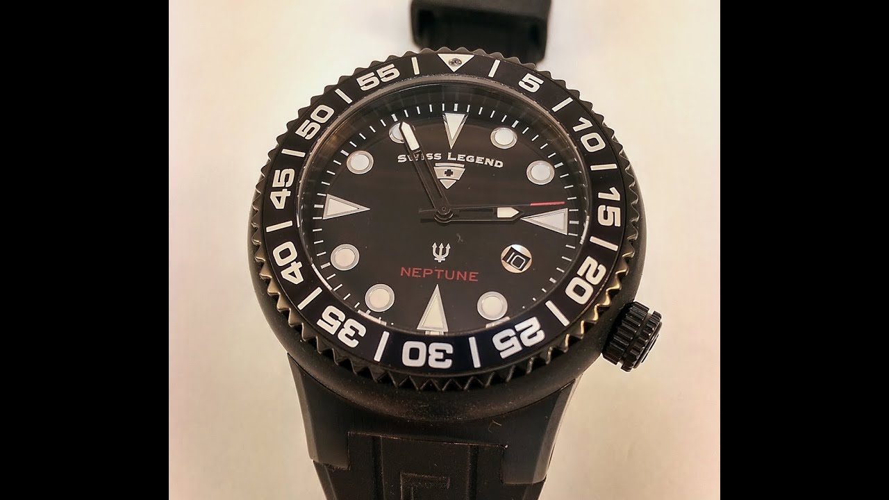 Swiss Legend Neptune 48 мм 21848D-BB-01-NB