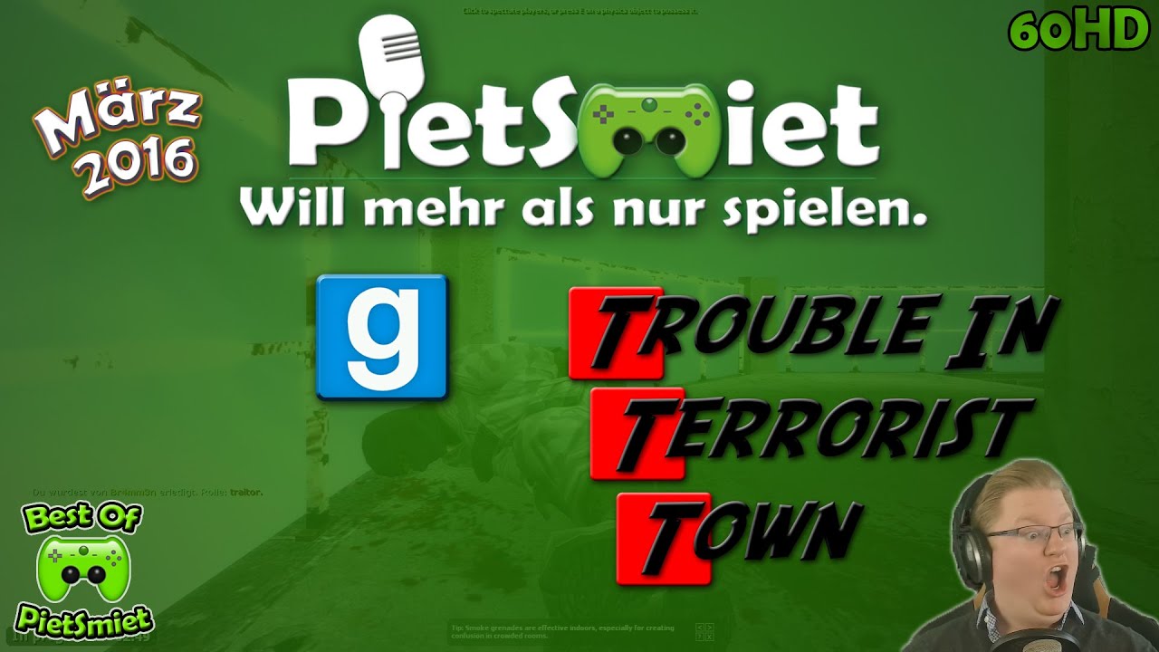 Best Of PietSmiet 🎮 Trouble In Terrorist Town «» # März 2016 «» [60HD]