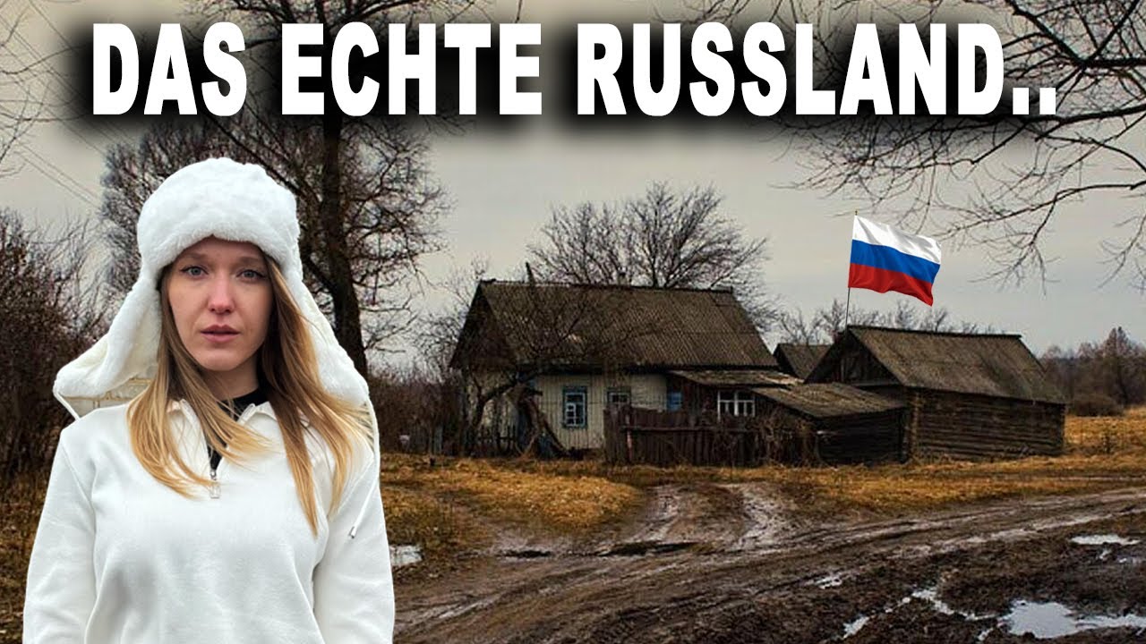 Typisches Haus im russischen Dorf - so ist das Leben auf dem Land in Russland wirklich