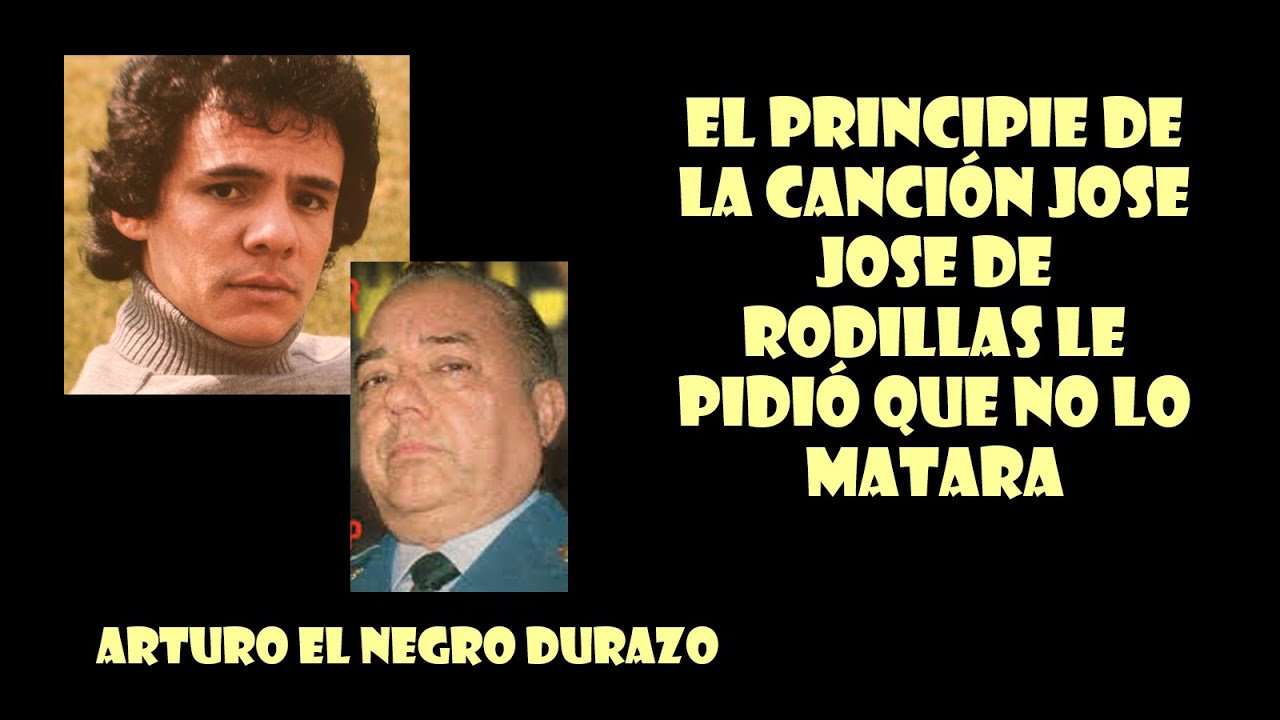 El principie de la canción Jose Jose de rodillas le pidió que no lo matara